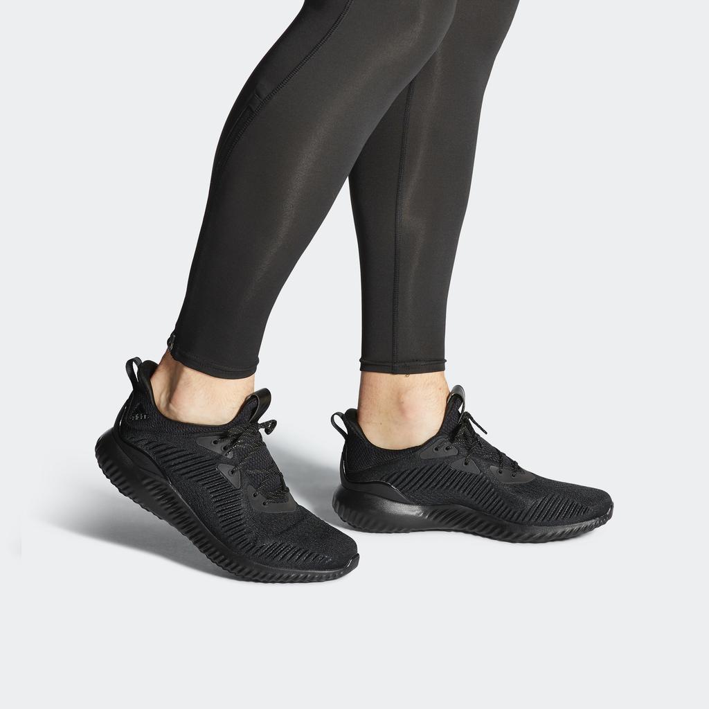 adidas Alphabounce+ 'Triple Black' Men's FW4685