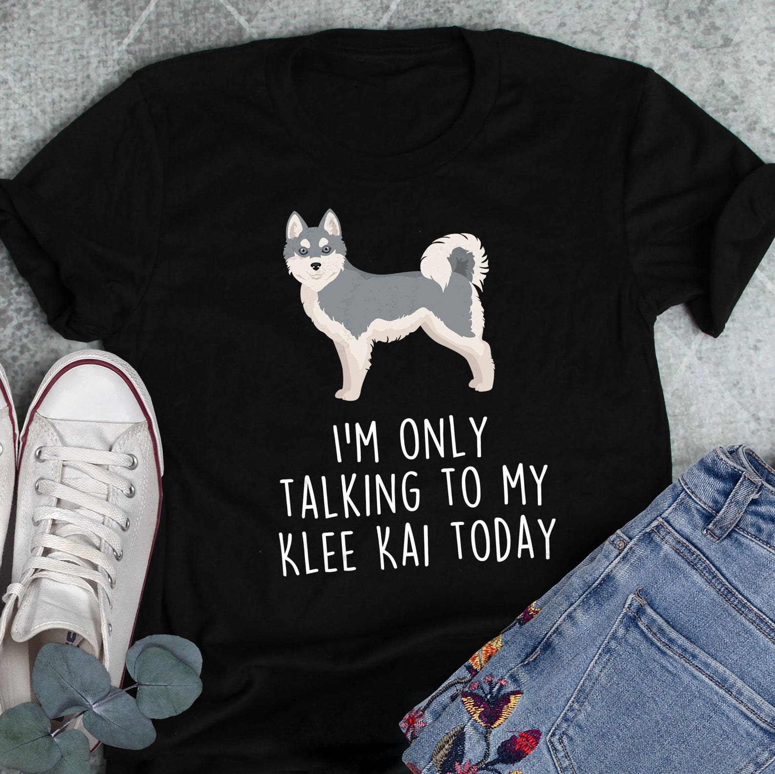 Alaskan Klee Kai Shirt, , , Cute Gray Grey Klee Kai T-shirt, Funny Dog Lover Gift, Pet Tee, Dog Mom, Dad, Gift For Him Her Top 120