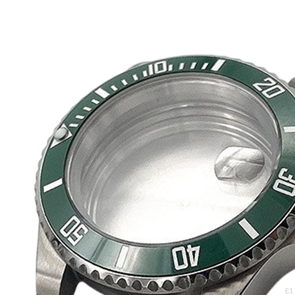 Watch Case Easy Installation Supplies Men Repairing Repair for NH36 Movement Green