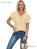 Spring/Summer Women's Lace V-Neck Ruffle Sleeve Loose T-Shirt