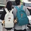 Schoolbag Mori Large-capacity Campus Backpack Design Sense Niche Students Solid Color Backpack Junior High School Student College Student Schoolbag 