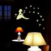 Glow Glass Stickers Fluorescence Meteor Star Moon Permanent Luminous Children Room Dormitory Decorat