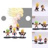 High Quality Dragon Ball Fitness Goku Muscle Strengthening Master Roshi Vegeta Model Ornament