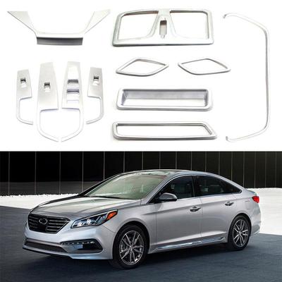 Συμβατό με εσωτερική επένδυση 2014-2017 Hyundai Sonata 9ης Γενιάς, συμπεριλαμβανομένων των χειρολαβών θυρών και των αεραγωγών.