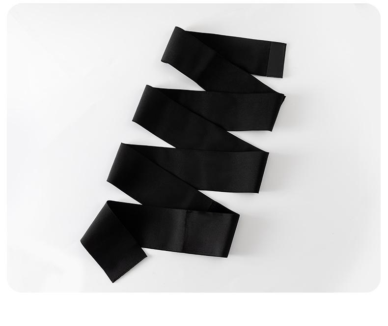 

Женский поясной ремень для похудения, пояс для тренировок, неопреновый, регулируемый, корректирующий фигуру, фитнес-бандаж, дышащий, для похудения, живот 3M 3M чёрный