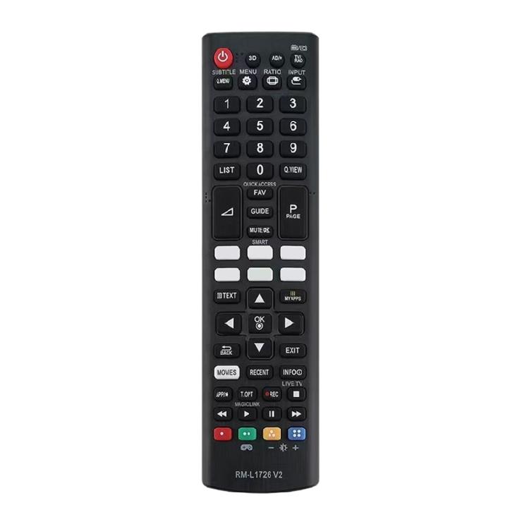 LCD TV Remote Control Replacement Remote Controller Media Player for RM-L1726 V2 HDTV Remote Media Player Accessories 1