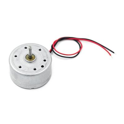 RF300 Mini Moteur Électrique Rond Moteur Super Silencieux DC1.5V 3V 4.5V 5V 6V Moteur à Vitesse Rapide Axe 2mm pour Panneau Solaire