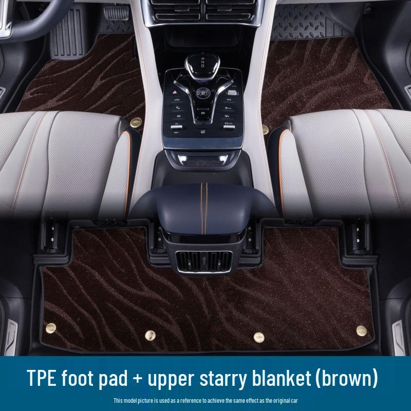 Waterproof Eco-friendly Non-slip Floor Mats for Geely Galaxy E5 Interior Upgrade