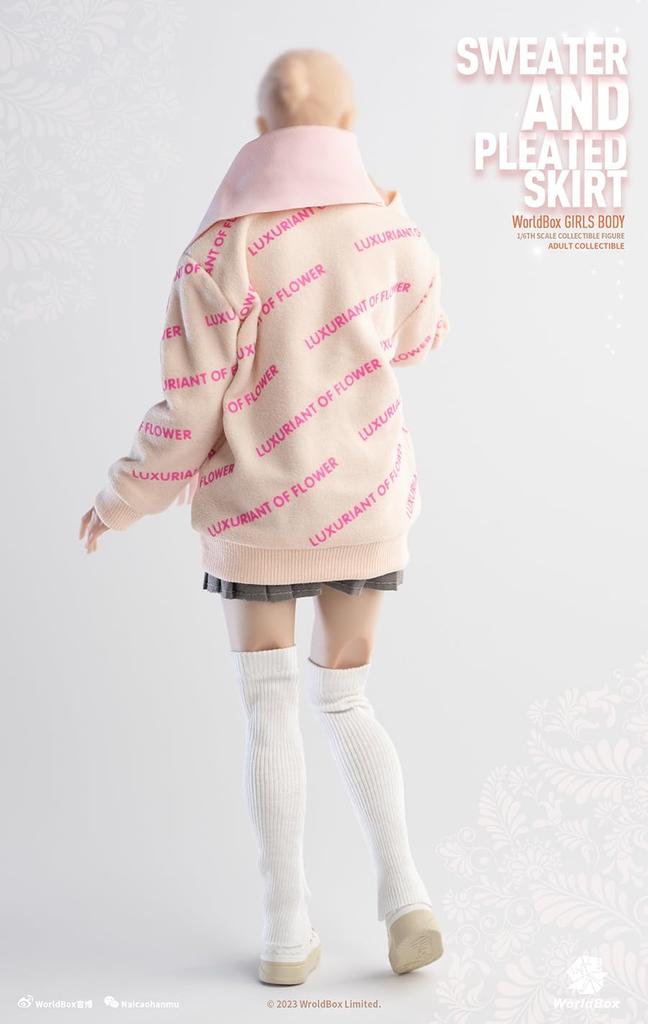 Accessories for for TBLeague and Other Elementary Bodies Worldbox CA010 Winter Bishoujo Clothes Skirt Stockings Socks and Sports Shoes Set Not Include