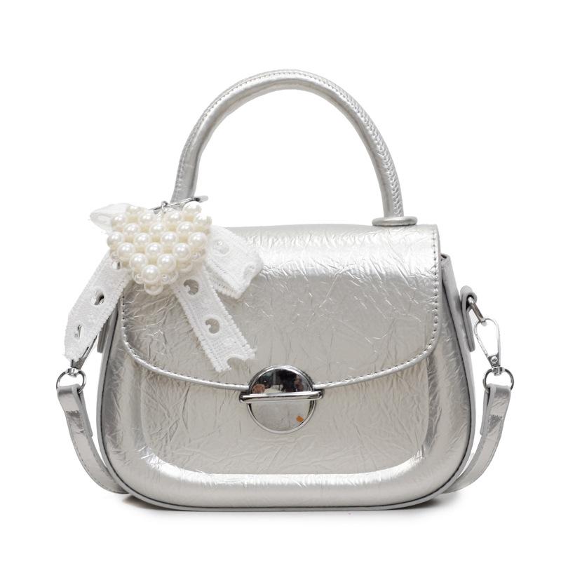JMG Bags Dit jaar zijn zachte leren kleine vierkante tassen, niche en stijlvolle handtassen voor dames, en modieuze single-shoulder crossbody tassen in de mode. One size