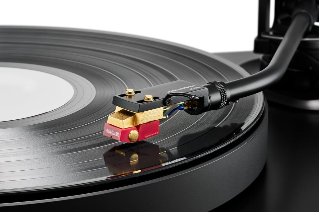VM Type Stereo Cartridge with Head Record Solid Micro Linear Aluminum Tapered Pipe Cantilever Audio-Technica AT-VM740xML/H Shell, Needle, Needle,