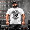 Silverback Fitness Тренувальний Спортивний Зал Дозвілля Футболка Чоловіча та Жіноча Розкішний Бренд Топ 2026 Новий Арт Логотип Тренд Каракулі