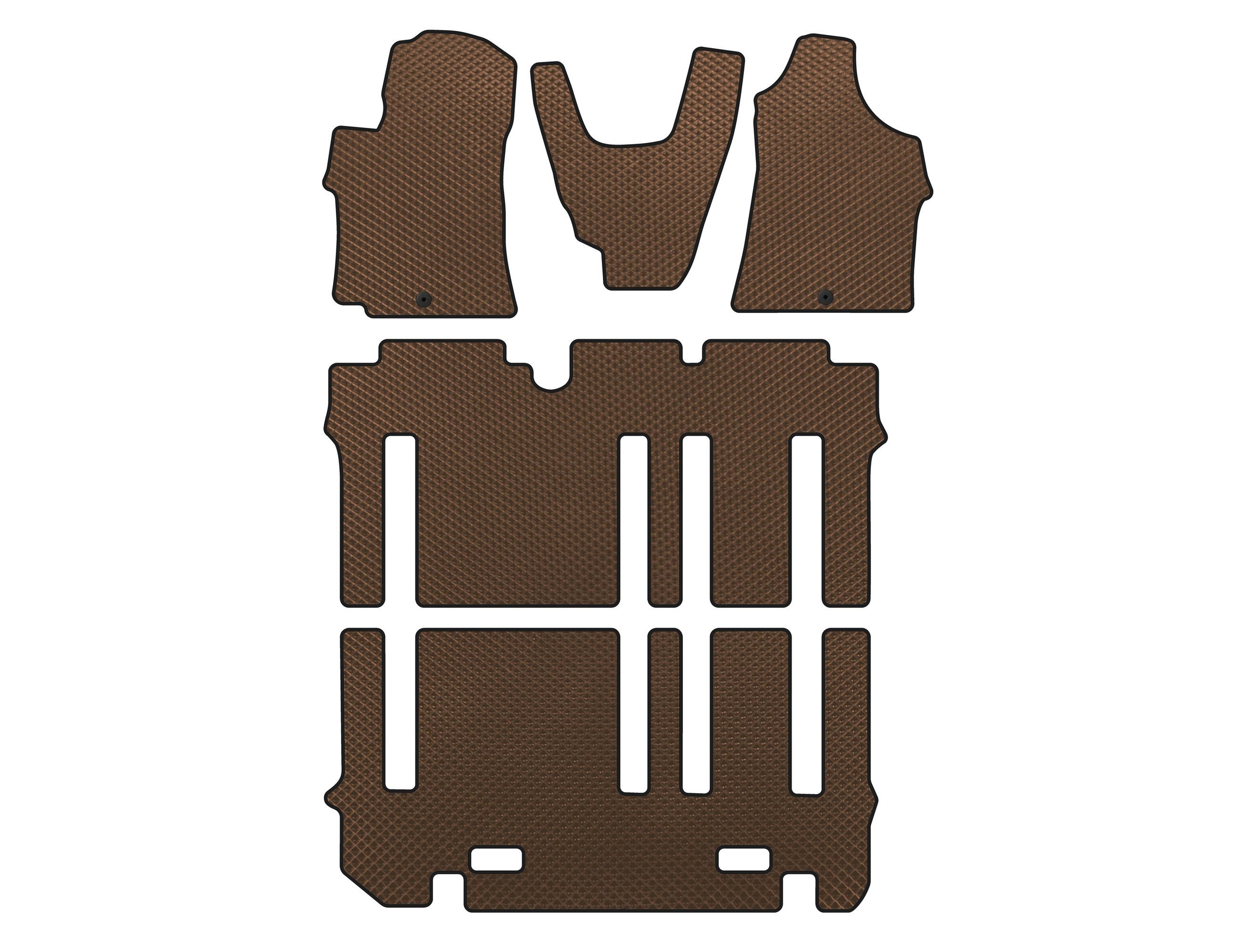 

EVA mats (full interior, Brown) for Hyundai H300, H1, Starex 2008-2020