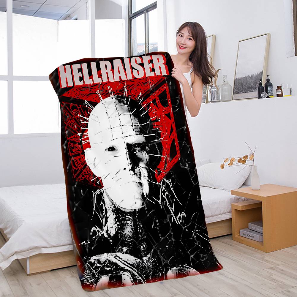 Classic H-Hellraiser Horror Movie Beach Towel Colorful Bath Towels for Girl Microfiber Quick Dry Sand Free Beach Yoga Spa