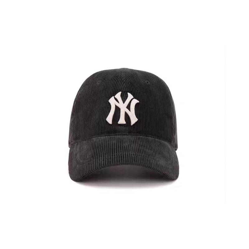 MLB New York Yankees Cotton Baseball Caps Unisex Carbon Gray Fashion 3ACPWC156-50CGS