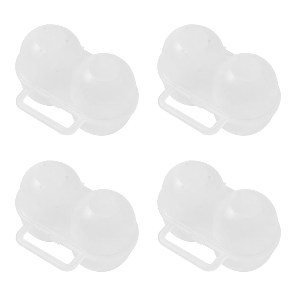 1 ks venkovní přenosná krabička na vejce, odolná proti pádu, cestovní, nárazuvzdorná, kempovací, nerozbitná miska na vejce, snídaně