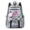 Cartoon Demon Hunters Printed Backpack Schoolbag for Teenager Student Girl Boy Bookbag Large Capacity Waterproof Travel Bag Mochila