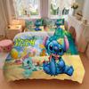 3Pcs Stitch'S Tropical Adventure Bedding Sets For All Sizes New 3D Printed Bed Cover Comforter Duvet Cover Pillowcase Bedroom Decoration