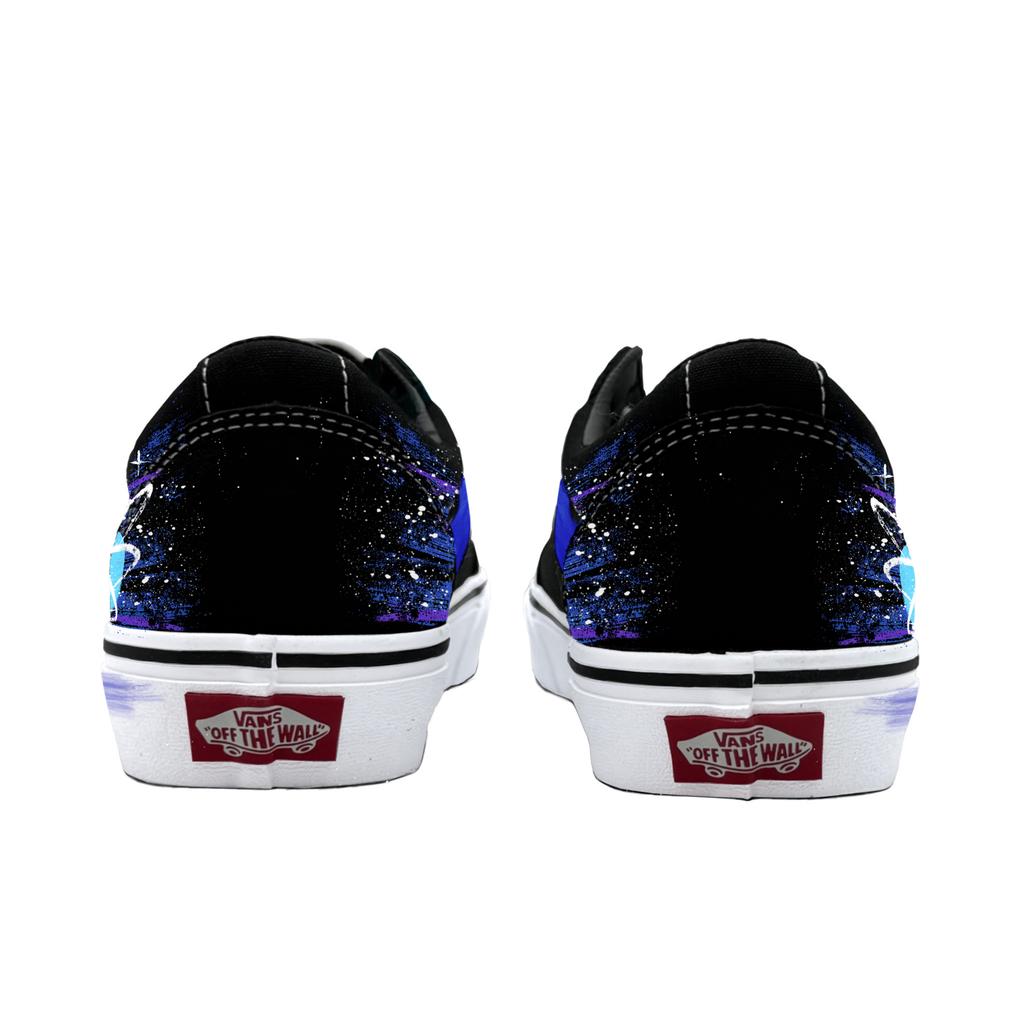 Vans Ward Odporne na ścieranie Niskie Buty Skateboardowe Męskie Błękitne VN0A36EMC4R(Zespół613-)