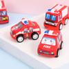 10pcs Mini Pull Back Fire Truck Police Car Toys for Kids Birthday Party Favors Goodie Pinata Fillers Boy Girl Christmas Gifts