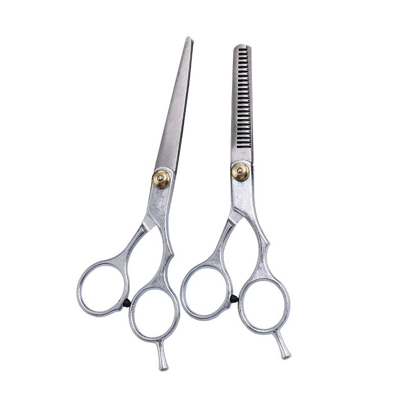 Stainless Steel Scissors for Hair Thinning and Cutting Clipper 6 Inches Hairdressing Products Haircut Trim Hairs Cutting Barber