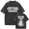 Washed Vintage Movie Kill Bill Hattori Hanzo Funny Tshirt Quentin Tarantino Film Pulp Fiction T Shirt Men Casual Retro Tshirts