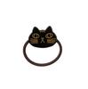 Cute Cat Acetate Hair Clip and Tie Set - 4.3cm Sweet Cartoon Hair Accessories for Children
