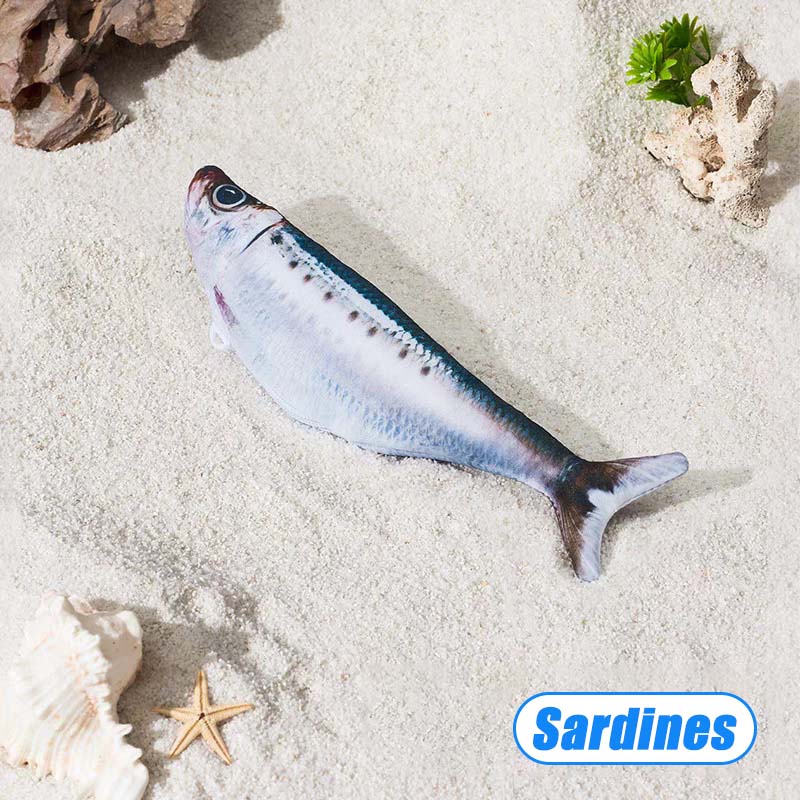 Interactive Cat Toys For Indoor Smart Automatic Cat Toys Fun Electric Interaction Fish For All Breeds Boredom Exercise Solution