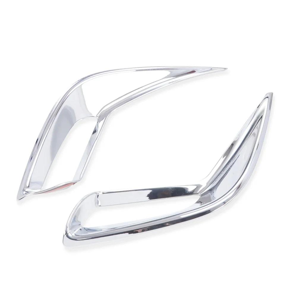 Rear Fog Light Lamp Cover Trim For Toyota Corolla Cross -2024 2025 Chrome Car Accessories Tail Foglight Eyebrow Eyelid Frame