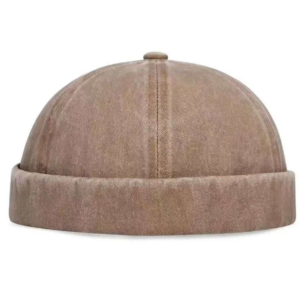 Landlord Water With Washing Plate Light Men Caps Spring And Autumn Adjustable Melon Skin Hats Literary Hip Hop Urban Street Style Hat Painter Cap