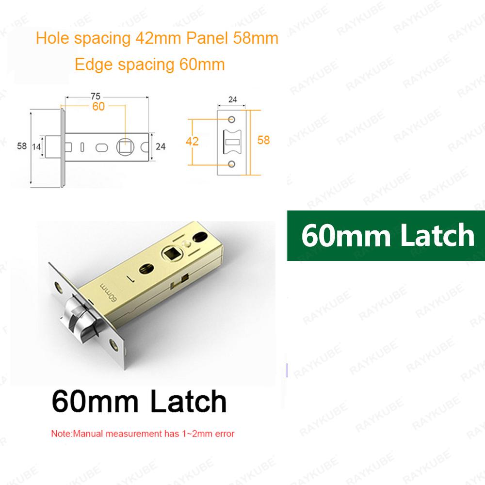 Mortise Lock Specialized For Smart Lock Different Size For Choose 60mm Latch