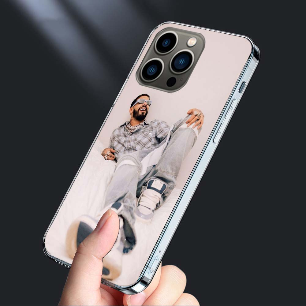 Rapper A-Anuel AA Real Phone Case For Iphone 16E 15 Pro 14 Plus 17E 16 17 Pro Max Air 11 12 13 Mini Shockproof Capa Cute Cove