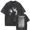 Washed Vintage Rock Band My Chemical Romance The Black Parade Tour 2026 T-shirt Men Women Fashion Punk Emo Oversized T Shirts