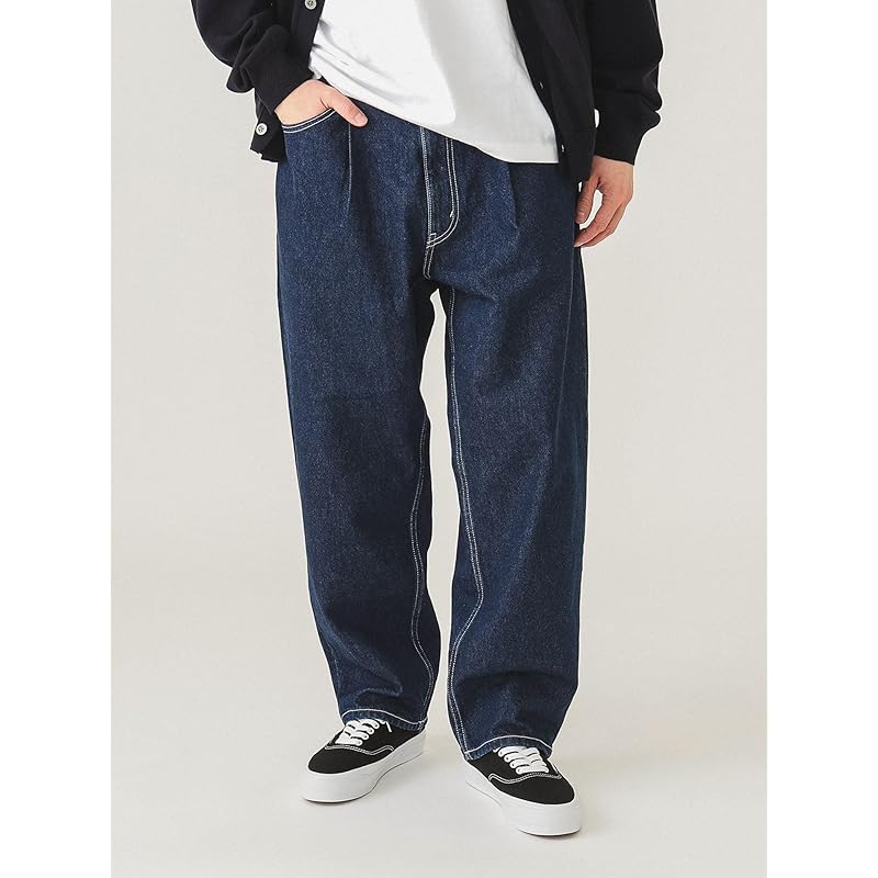 [Beams] 100 Famous Products Jeans Wide Tapered Denim Men's INDIGO S 11211131791