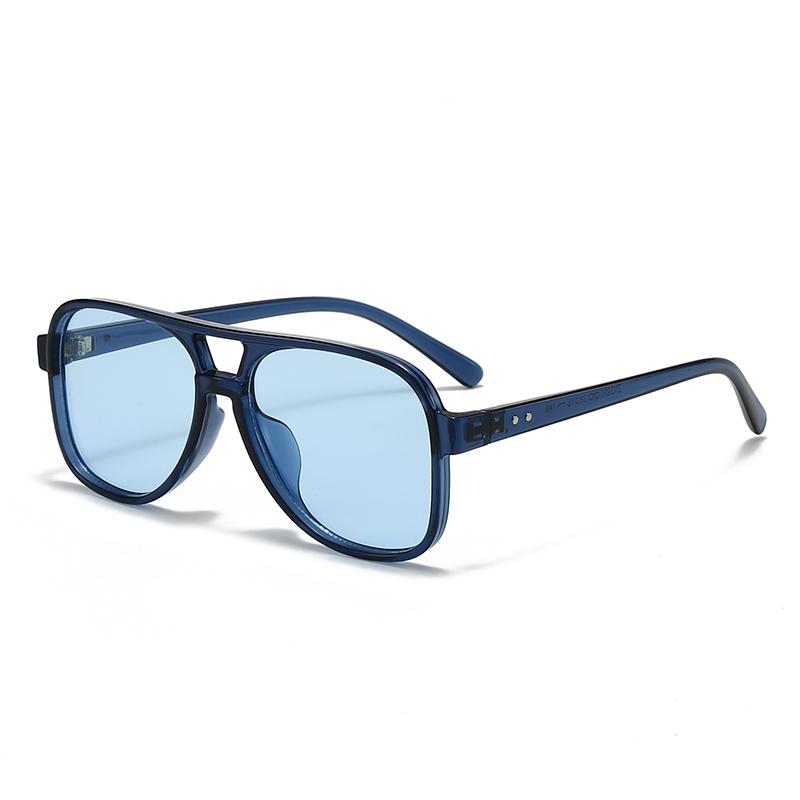 1/4pcs Double Bridge Square Simple Sunglasses Classic Square Outdoor UV Protection Driving Eyewear Brand Shades Women Eyewear