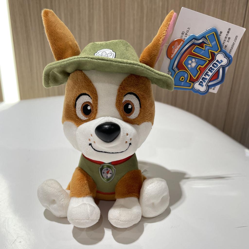 Genuine Paw Patrol Plush Toys Set Tracker Chase Marshall Skye Everest Dolls New Style Puppy Patrol Team Birthday Christmas Gift