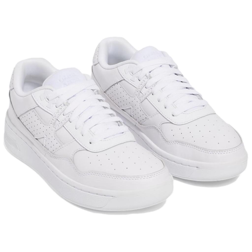 Under Armour UA Court 96 Comfortable Low-Top Lifestyle Sneakers Men Sneakers White 3028633-103