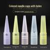 Microblading Machine with Round Hole Needle Cap for Precision, Includes Three-Needle & Five-Row Blade