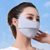 Ice Silk UV Protection Full Face Mask for Women - Outdoor Cycling Sunshade