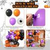 Orange Halloween Balloons Garland Black Eyeball Purple Balloon Arch Kit Long Globos Halloween Birthday Party Wedding Decoration