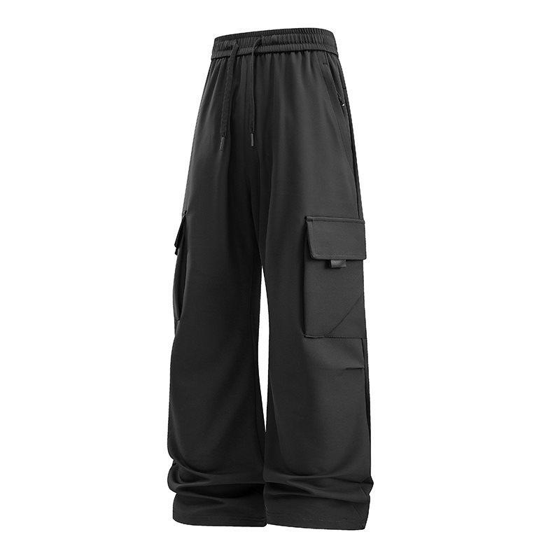 Men's Summer Outdoor Paratrooper Pants - Waterproof, Stain-Resistant, Breathable, Casual, Unisex, Ideal for Sports, Hiking, and Workwear.