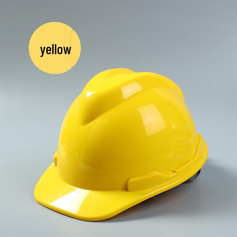 Men s Construction Safety Helmet: Breathable, Anti-Smash, National Standard, Labor Protection, Ideal for Building and Engineering National Standard V-Type Adjuster