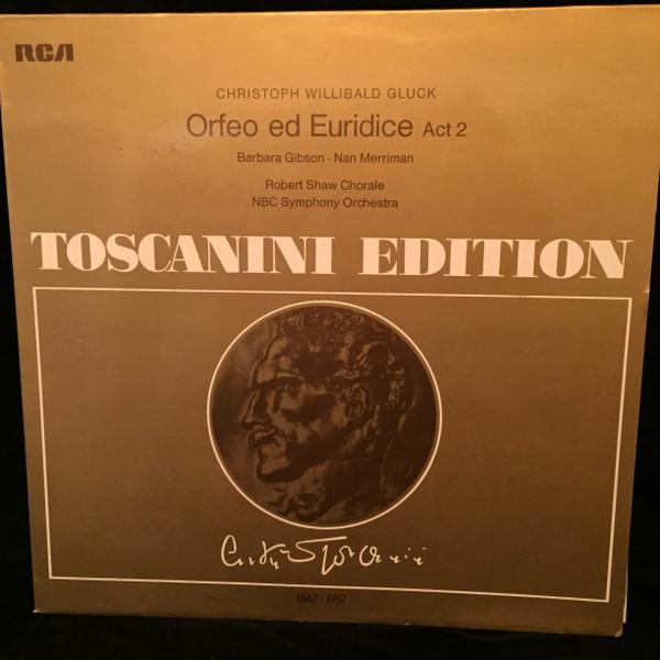 LP Record CHRISTOPH WILLIBALD GLUCK BARBARA Orfeo Ed Euridice Act 2 AT127 RCA VICTROLA Germany Classical Used