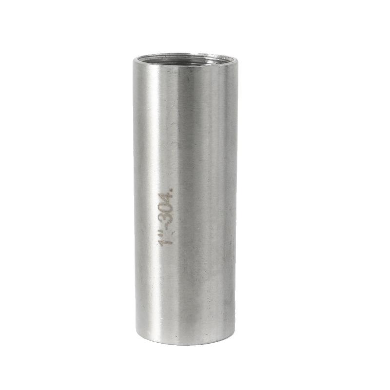 304 Stainless Steel 50MM Internal Thread Extension Pipe, 100MM Direct, 200MM Long Welding Head