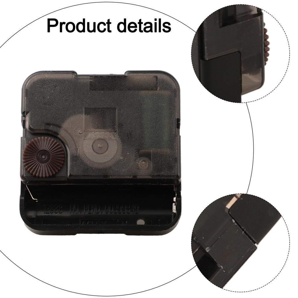 Simplified Installation Process with This Silent Wall Clock Mechanism Set