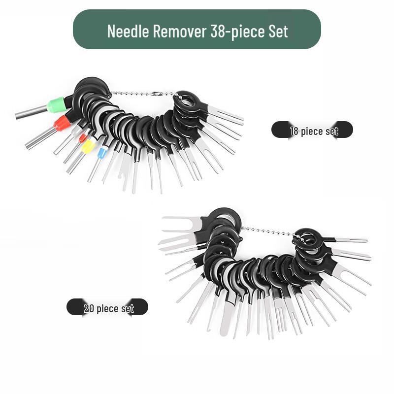 38-Piece Car Wiring Harness Terminal Removal Tool Kit