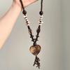 Bohemian Flower Necklace Female Retro Ethnic Style Design Long Sweater Chain Accessories