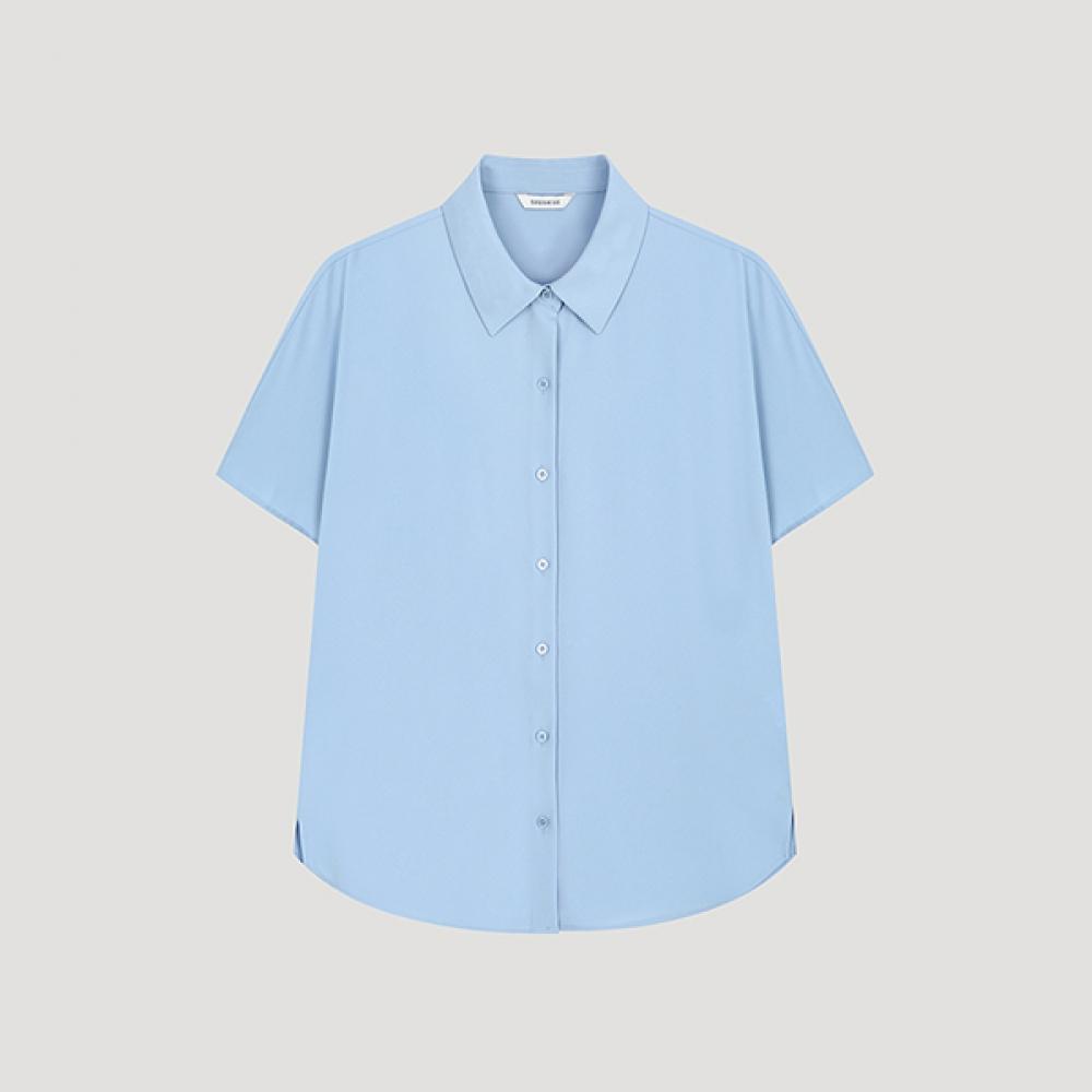 

She S miSS baSic Light Short Sleeve Shirt SwwSto22030 Ll light blue/55