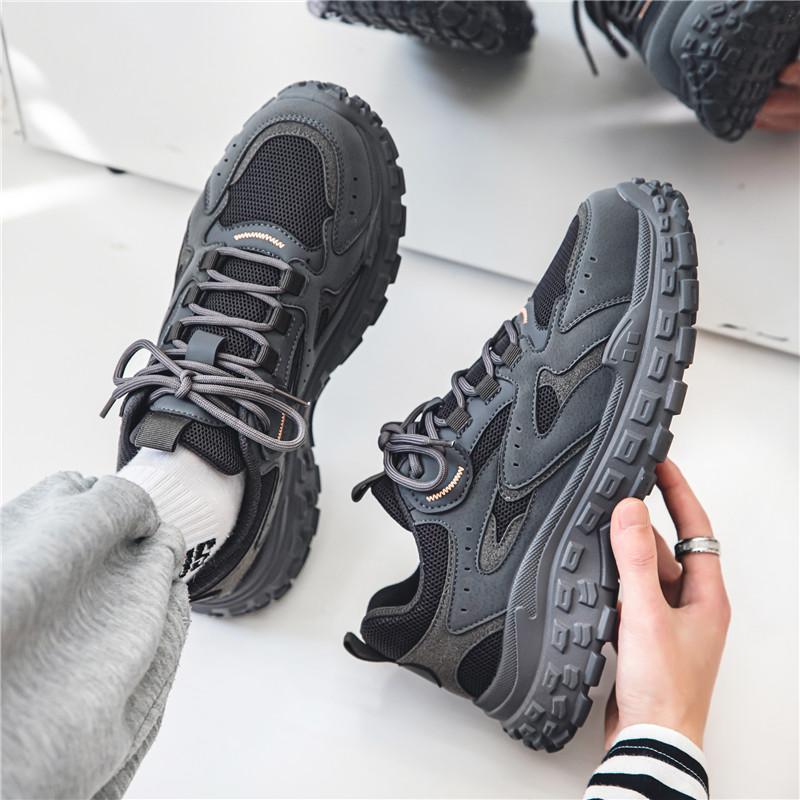 Men's shoes new summer casual breathable casual little white sports shoes teen height-increasing dad ins shoes