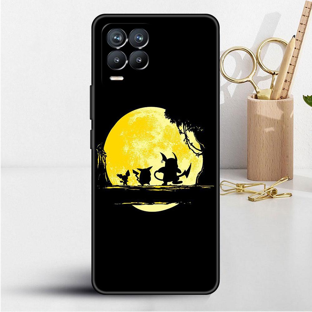 

Милый чехол с изображением покемона Gengar для Realme 8 C21y GT Neo 2 3 8i C21 7 C11 6 C12 C35 C3 GT 9 Pro C12, силиконовый чехол для телефона из ТПУ Realme GT Neo3